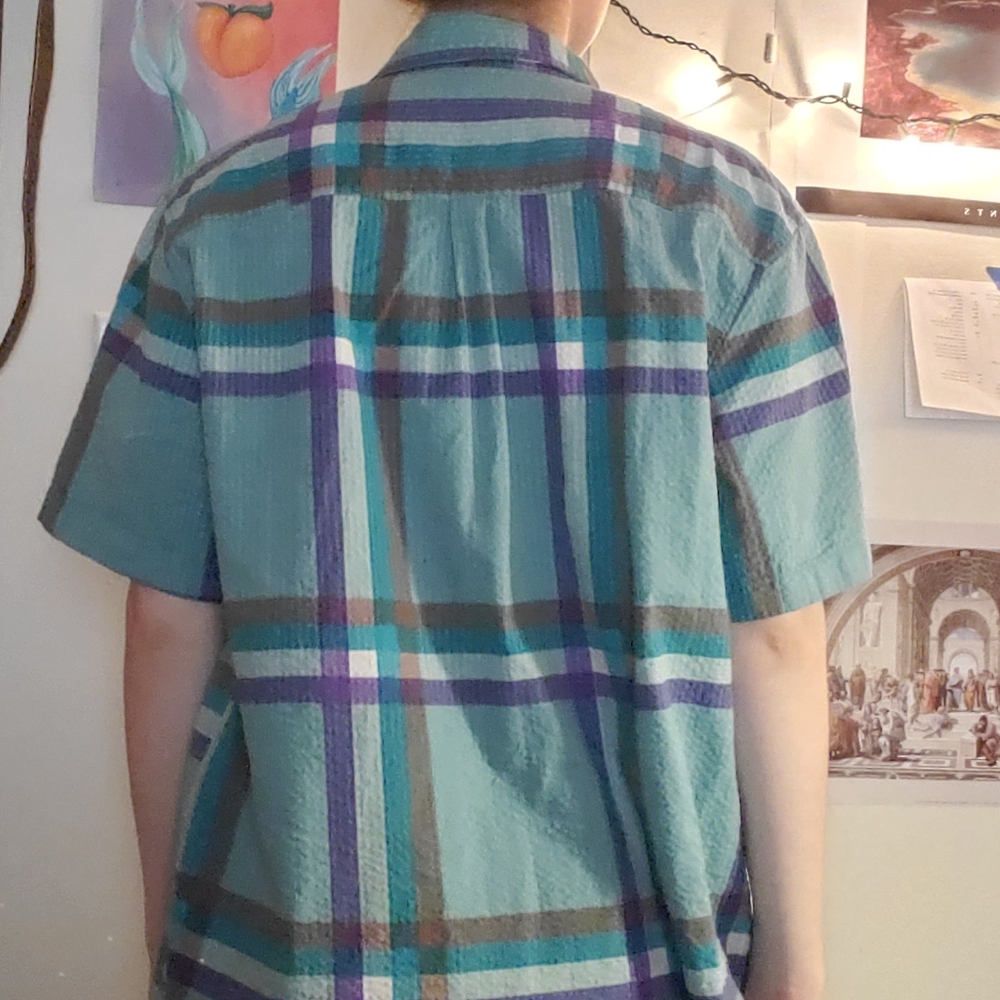 Plaid Button Up - image 2